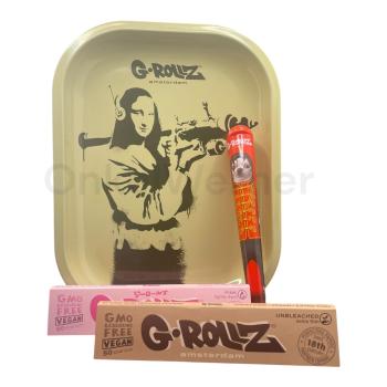 Banksy's Graffiti Bazooka Girl Smoker Set